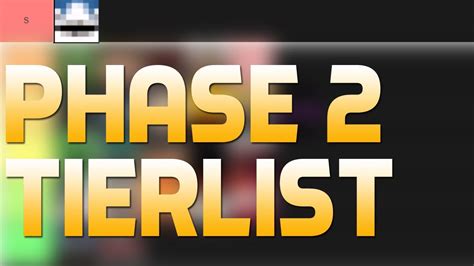 Mega Walls Phase 2 Class Tierlist .